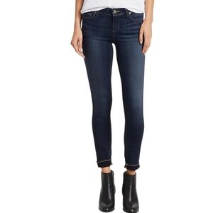 Paige Verdugo Skinny Jeans Stretch Effortless Womens 30 Staple Low Rise Cotton